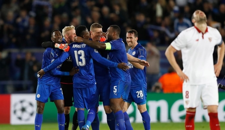 Leicester Lolos 8 besar UCL