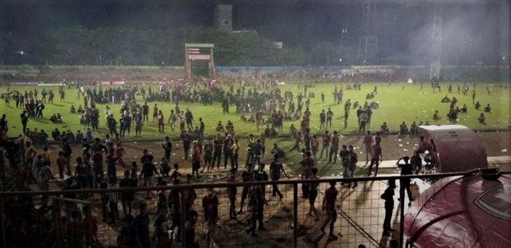 Kekerasan Dalam Sepakbola, PSM Vs Bali United Rusuh