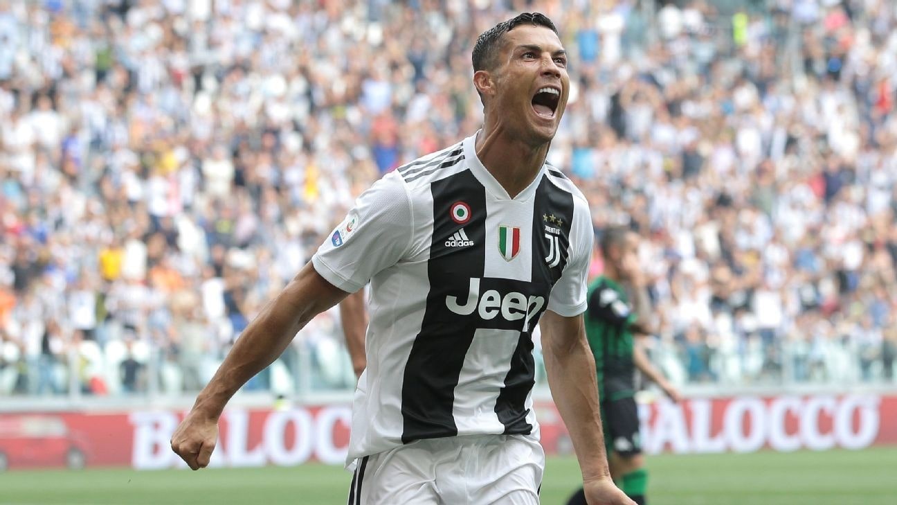 Ronaldo Juventus Gol Perdana Min